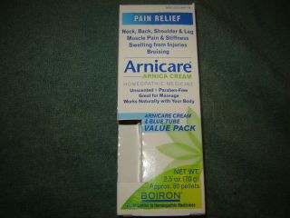 Arnicare Arnica Cream Pain Relief & Blue Tube Homeopathic Medicine