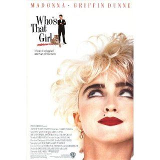 Whos That Girl Original 27 X 40 Theatrical Movie Poster