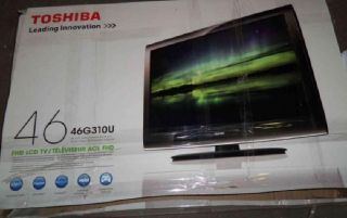 Toshiba 46 1080p 120Hz LCD HD TV 46G310U $1000 Read