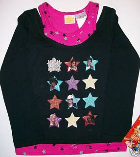 Disney High School Musical Girl Shirt Szmed 5 6 Black