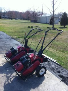 Two Honda FRC 800s Used Rototillers