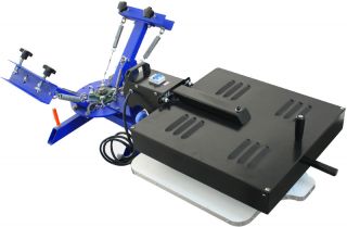  Station Silk Screen Printing Machine Press Equipment Flash Dryer DIY