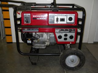 Honda EB5000 Generator 120V 240 5000 Watt Great Condition