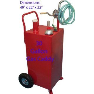 30 Gallon Gas Tank Caddy Gasoline Fluid Diesel Pump Patio