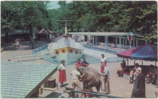 Pittsburgh PA Highland Park Childrens Zoo Postcard   Pennsylvania