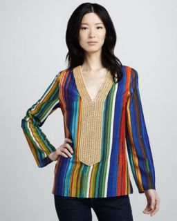  tunic available in b02 woven stripe $ 180 00 t bags striped wooden