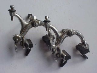  Campagnolo Road Bicycle Brake Calipers Nutted Good Condition