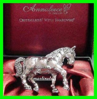Annaleece Arabian Horse Made with 100 Swarovski Crystal