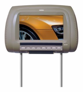  Labs SH7PT Car Audio Tan Headrest Universal 7 Monitor SSL New