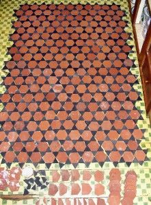  Mercer, Jewish Star of David Pattern or your own   4 x 6 700 Tiles