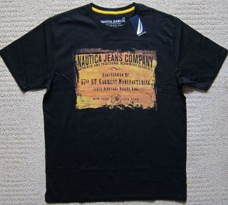 Nautica Trueblack Premium T Shirt Mens s M L XL 2XL $24 50