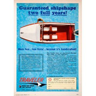 1964 Ad Traveler Boat Stanray Chicago Illinois