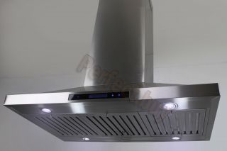  Mount Stainless Steel Range Hood Removable Baffle Filters