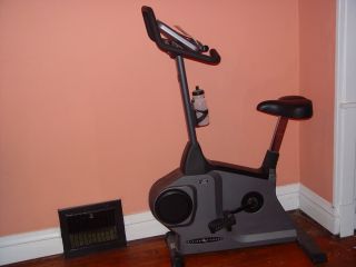 Vision Fitness Upright Bike with Heart Monitor E3600HRT Light