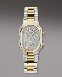 N140R Philip Stein Signature Two Tone Watch on Interchangeable