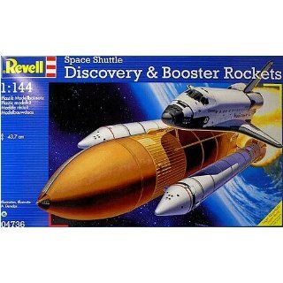 Space Shuttle Discovery with Boosters 1 144 by Revell