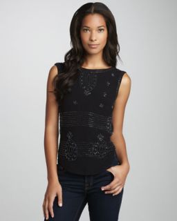  top available in black $ 145 00 boundary alexa beaded top $ 145 00 the