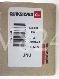 Quiksilver Sunglasses The Heat Black Grey QEMN023 B07