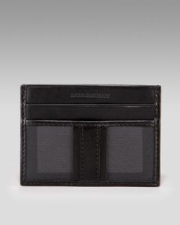 burberry check wallet $ 195