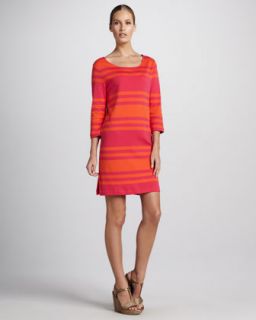  striped dress women s available in azalea spicy orge $ 238 00 joan