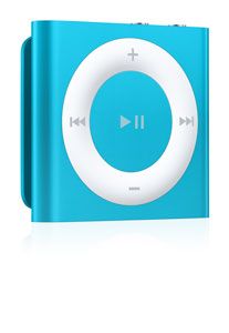 The colorful, clip and go iPod shuffle is perfect for every wardrobe
