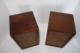 Vintage Heath Heathkit AS 81 (AS81) bookshelf speakers with Jensen