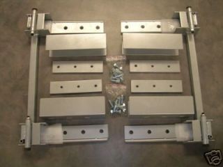 This auction is for a complete hidden/suicide door hinge kit. This