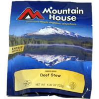 Mountain House Beef Stew 2 Serving Entree Freeze Dried Camping Food
