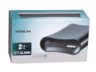 Hitachi 2TB USB External Hard Drive w Backup Software
