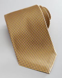 mini diamond silk tie yellow $ 215
