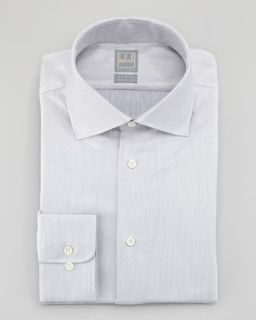 textured dress shirt dark gray $ 225