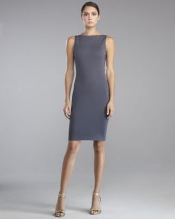 Bateau Neckline Dress  