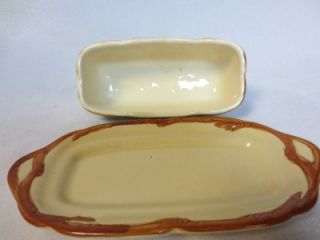 Franciscan Apple Covered Butter Dish