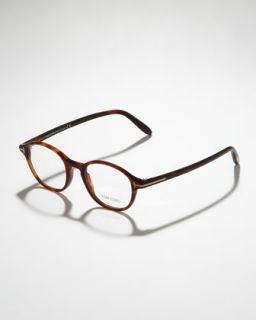 unisex semi rounded skinny fashion glasses dark havana $ 310