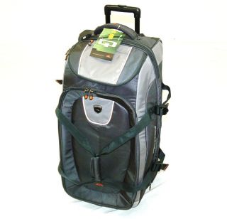 High Sierra 32 Drop Bottom 3 N 1 Wheeled Upright Backpack Duffel Bag
