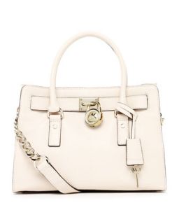 MICHAEL Michael Kors Hamilton Satchel, Vanilla   