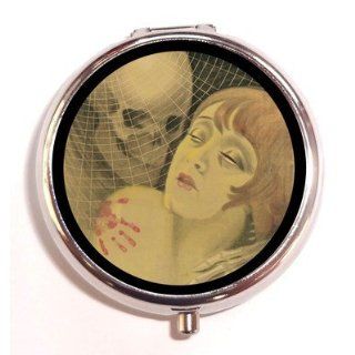 Goth Horror Art Nouveau Art Deco Skeleton Kiss Flapper