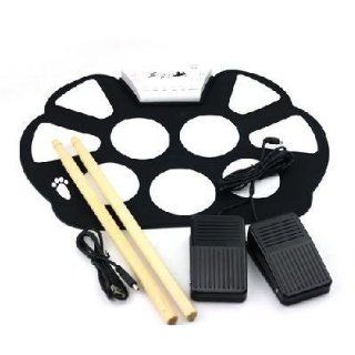 Jianxiu Portable 9 Pads Drum Roll Up Drum Kit High Quality