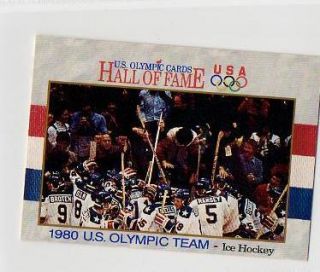  71 1980 USA Ice Hockey Team US Olympic Card