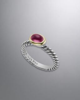 Y19X1 David Yurman Color Classics Ring, Pink Tourmaline