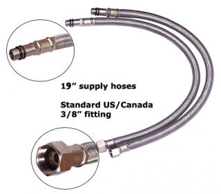 Stainless Steel Flexible 3 8 Water Supply Line Hoses