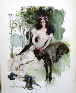 Lady of The Lake Howard Chandler Christy Illus Sir Walter Scott 1910