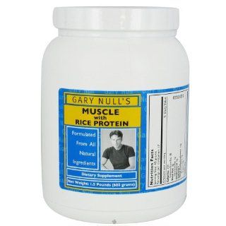 Gary Nulls   Muscle with Rice Protein Powder Cherry