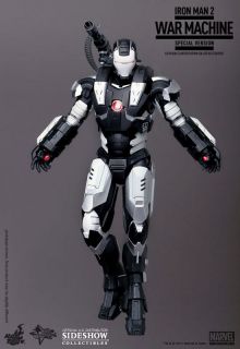 War Machine Sideshow Hot Toys Movie 12 Figure Special Edition