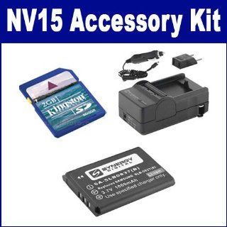 Samsung NV15 Digital Camera Accessory Kit includes KSD2GB