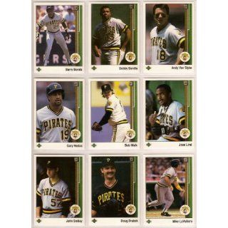 Pittsburgh Pirates 1989 Upper Deck Baseball Team Set