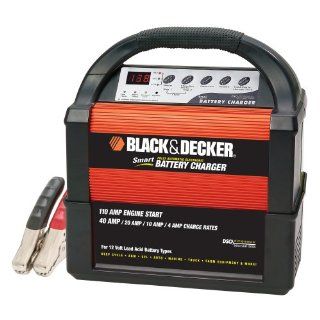 Black & Decker VEC1093DBD Smart Battery 40/20/10/4 Amp Battery Charger