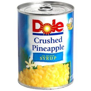 Dole Crushed Pineapple in Heavy Syrup, 20 oz (1 lb 4 oz