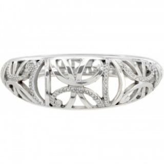Brighton Lavish Crystal Hinged Bangle Bracelet JB3322 Rtls $68 Elegant