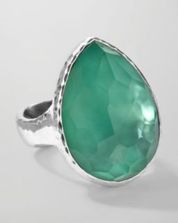 Y1CS5 Ippolita Wonderland Teardrop Ring, Mint
